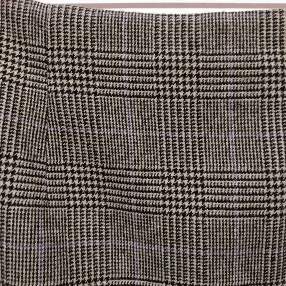 Ralph Lauren Collection Purple Label Glen Plaid Long Pencil Skirt Size 10